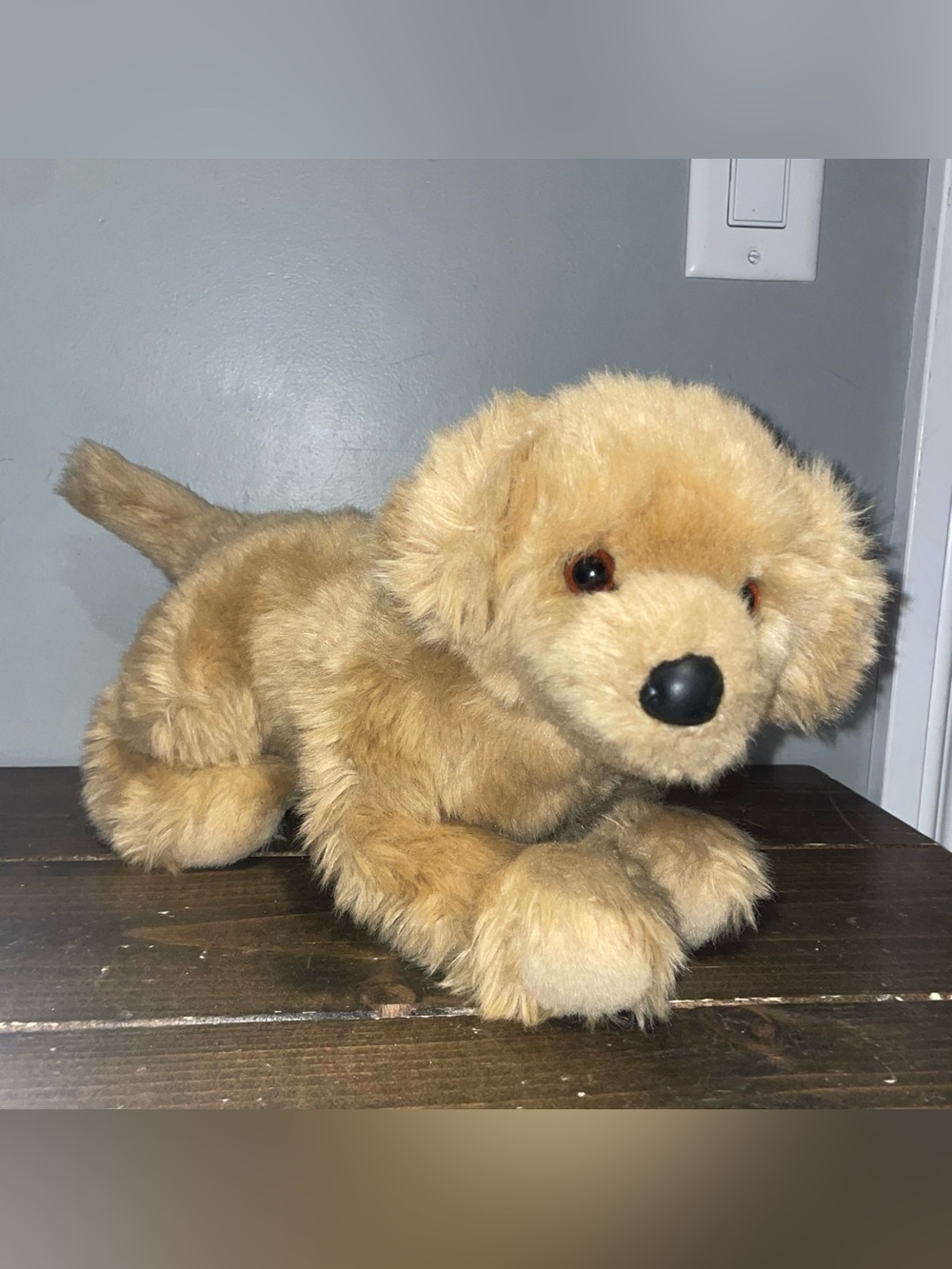 Douglas Cuddle Toy Plush Puppy Dog Stuffed Animal Honey Tan Golden Retriever